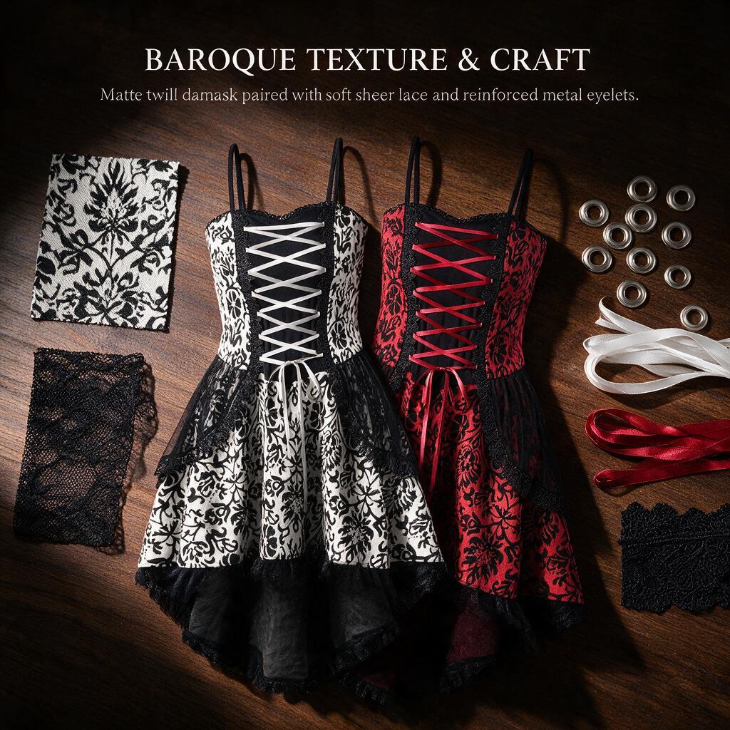 Halloween Cosplay Costume Retro Mesh Gothic Corset Dress Medieval Ghost Clothing
